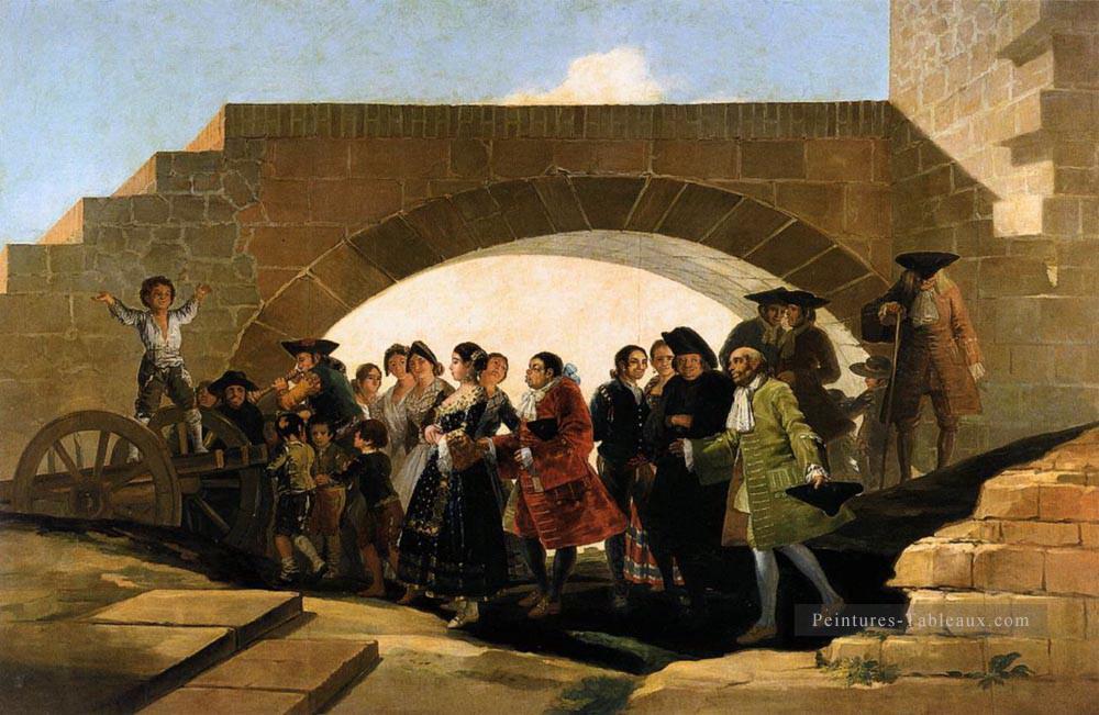 Le mariage romantique moderne Francisco Goya Peintures à l'huile